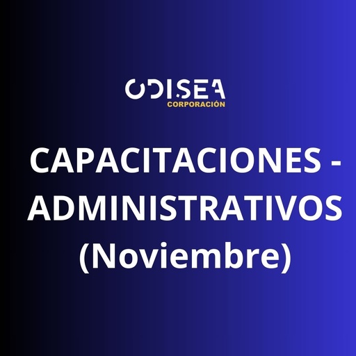 Administrativos - Capacitaciones Noviembre