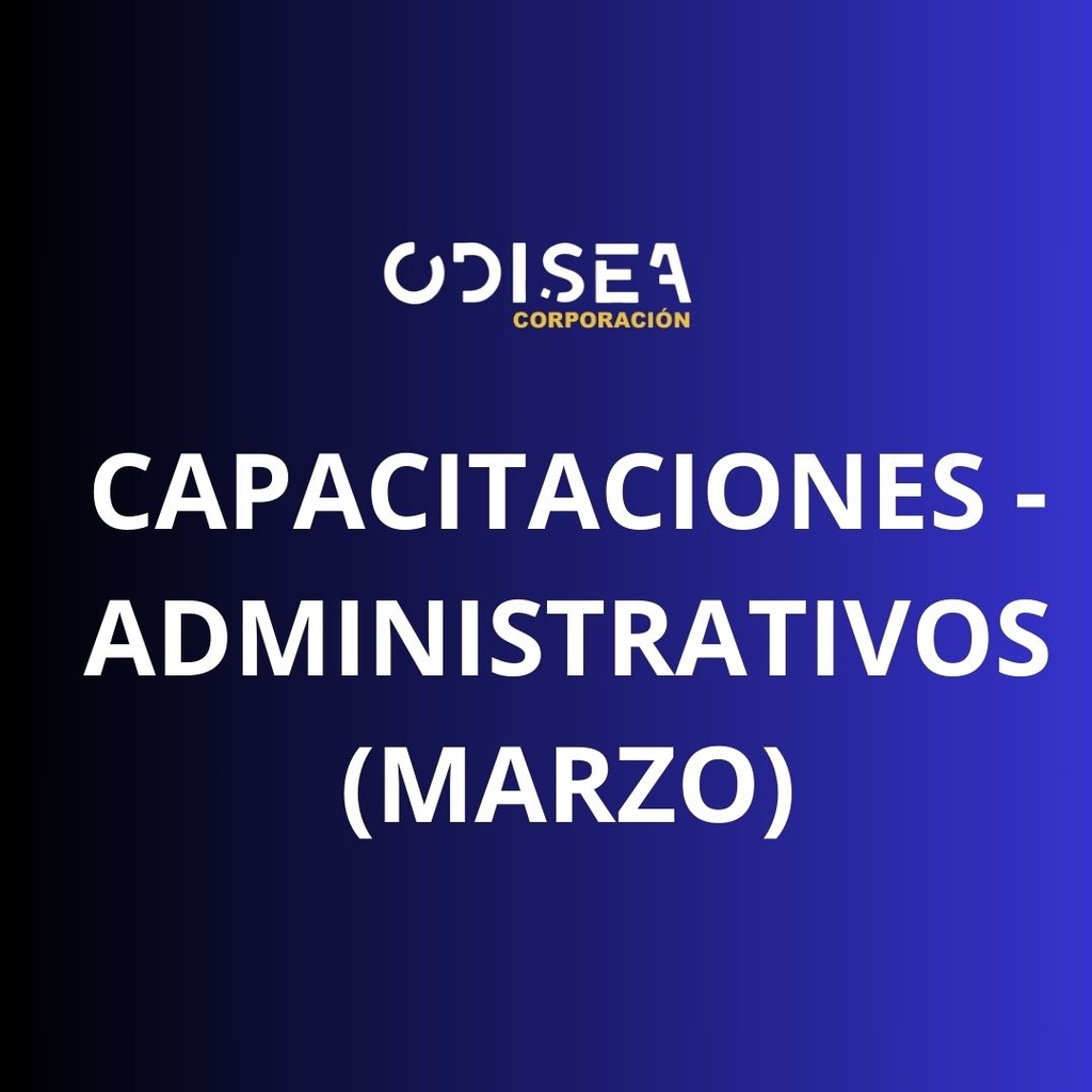 Capacitaciones de Marzo- Operativos