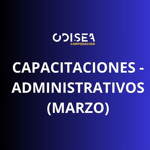 Administrativo - Capacitaciones Marzo